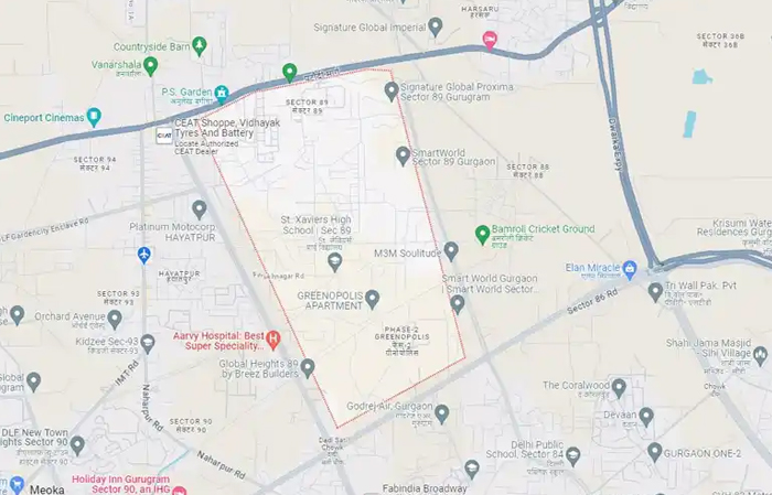 Birla Navya Location Map